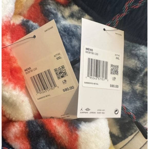 Nike Air Jordan Essentials Mountainside Fleece Jogger Pants Men's 2XL DC9730-133 - Picture 9 of 10